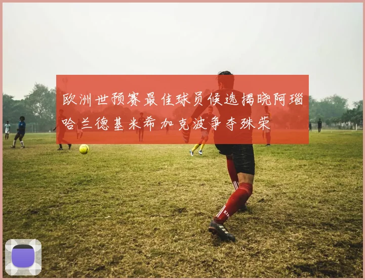 欧洲世预赛最佳球员候选揭晓阿瑙哈兰德基米希加克波争夺殊荣