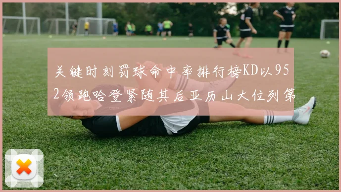 关键时刻罚球命中率排行榜KD以952领跑哈登紧随其后亚历山大位列第六
